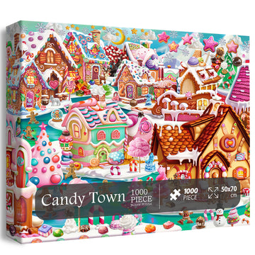 Candy Town Jigsaw Puzzle 1000 pezzi